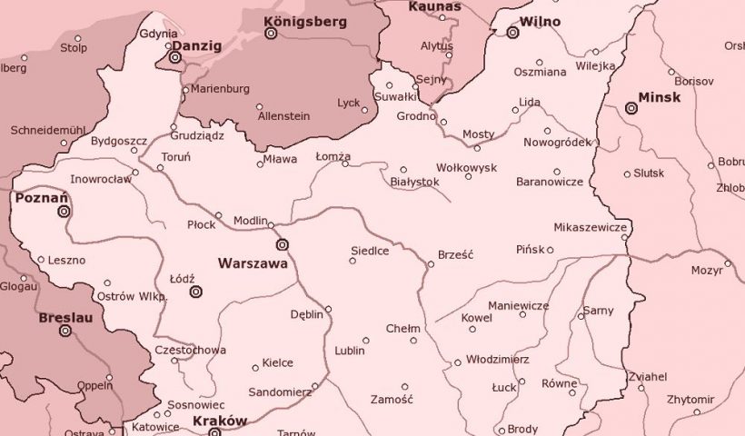 Mapa II Rzeczypospolitej
